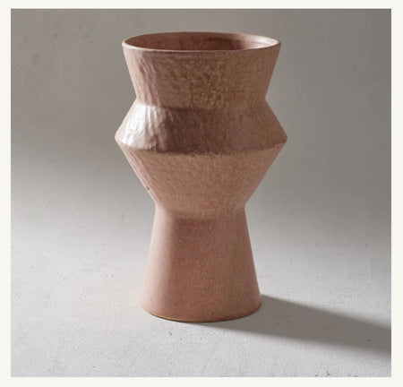 LARSON  VASE extra large // Natural PINK - the Arrangement ~ Pink ~ TERRACOTTA