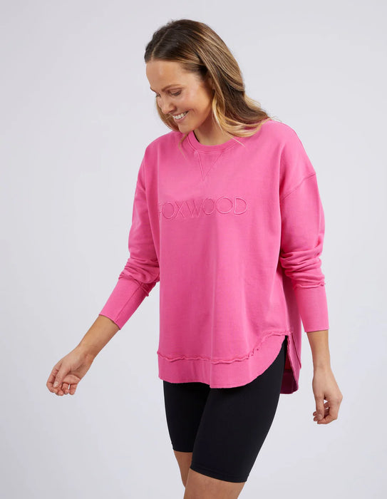 Simplified Crew Bright Pink