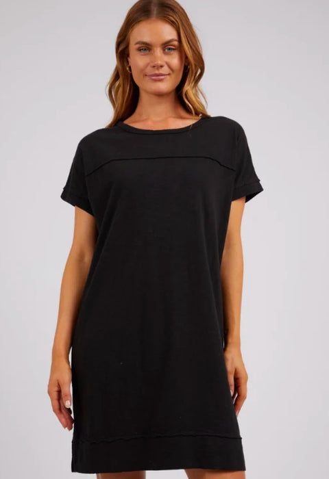 Allison Tee Dress Black