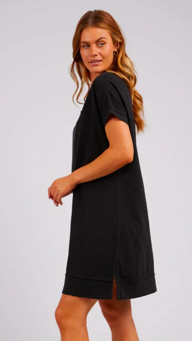 Allison Tee Dress Black