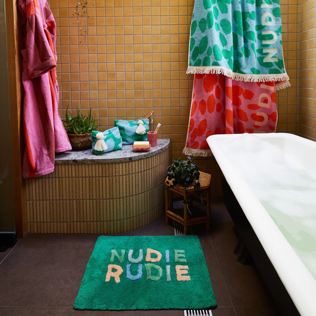 Nudie Rudie Bath Mat Mini - Dahlia