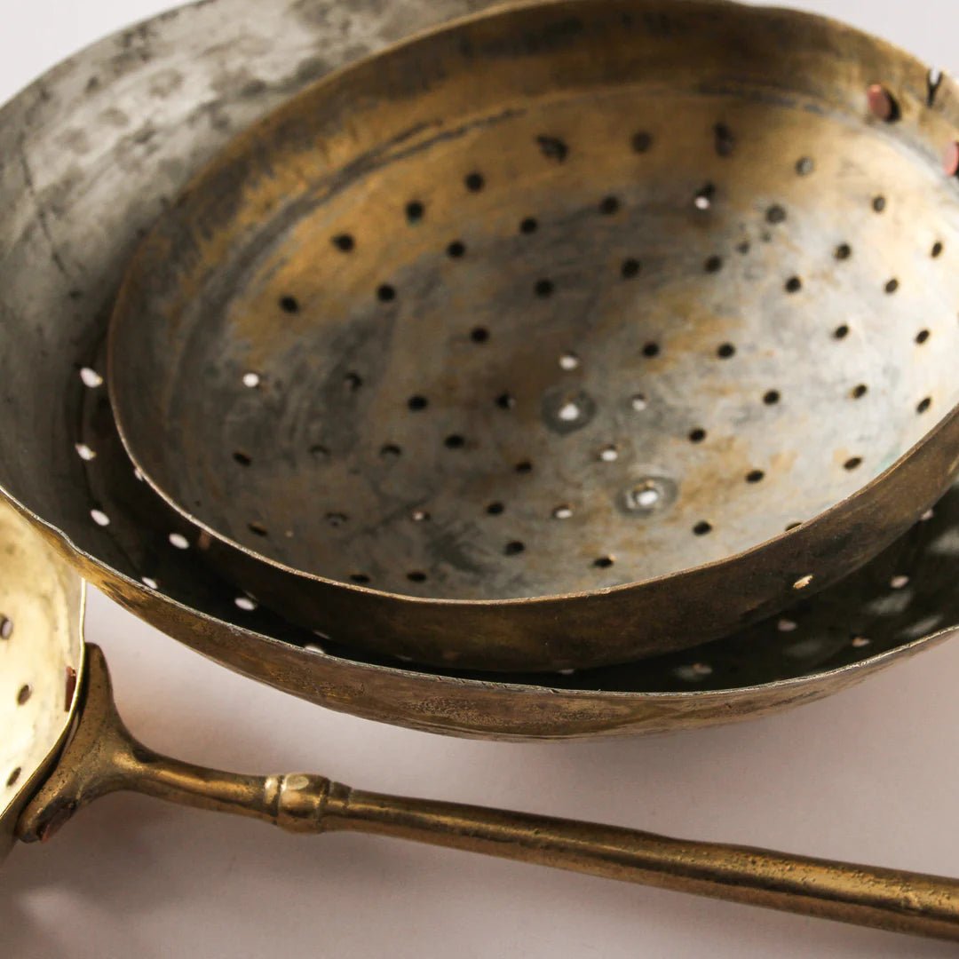 Indian Brass Frying Pan