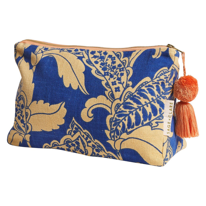 Lata Cosmetic Bag ~ Sage x Clare ~