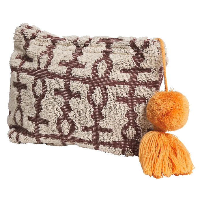 Amata Terry Pouch - Clove Small ~ Sage x Clare ~