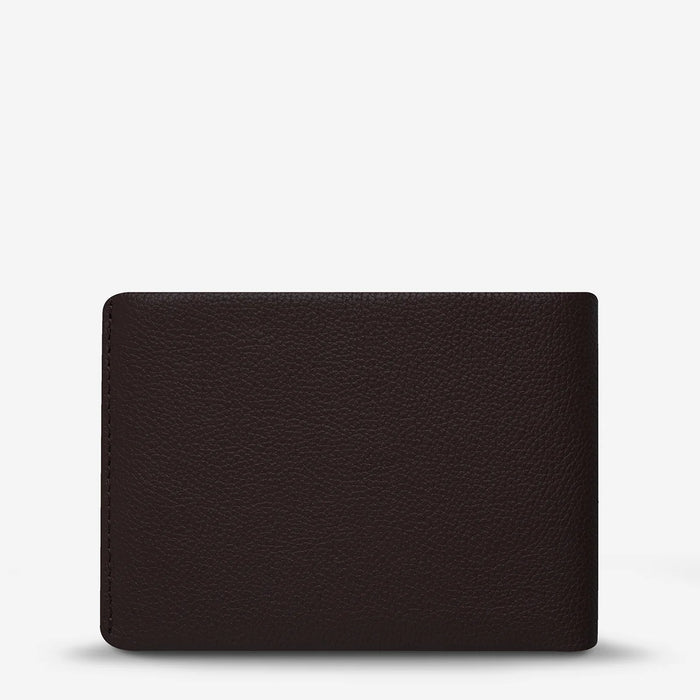 Jonah Wallet // Chocolate ~ Status Anxiety ~