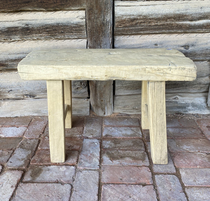 OLD SMALL OCCASIONAL BENCH  ~  Antique Bench ~recycled timber