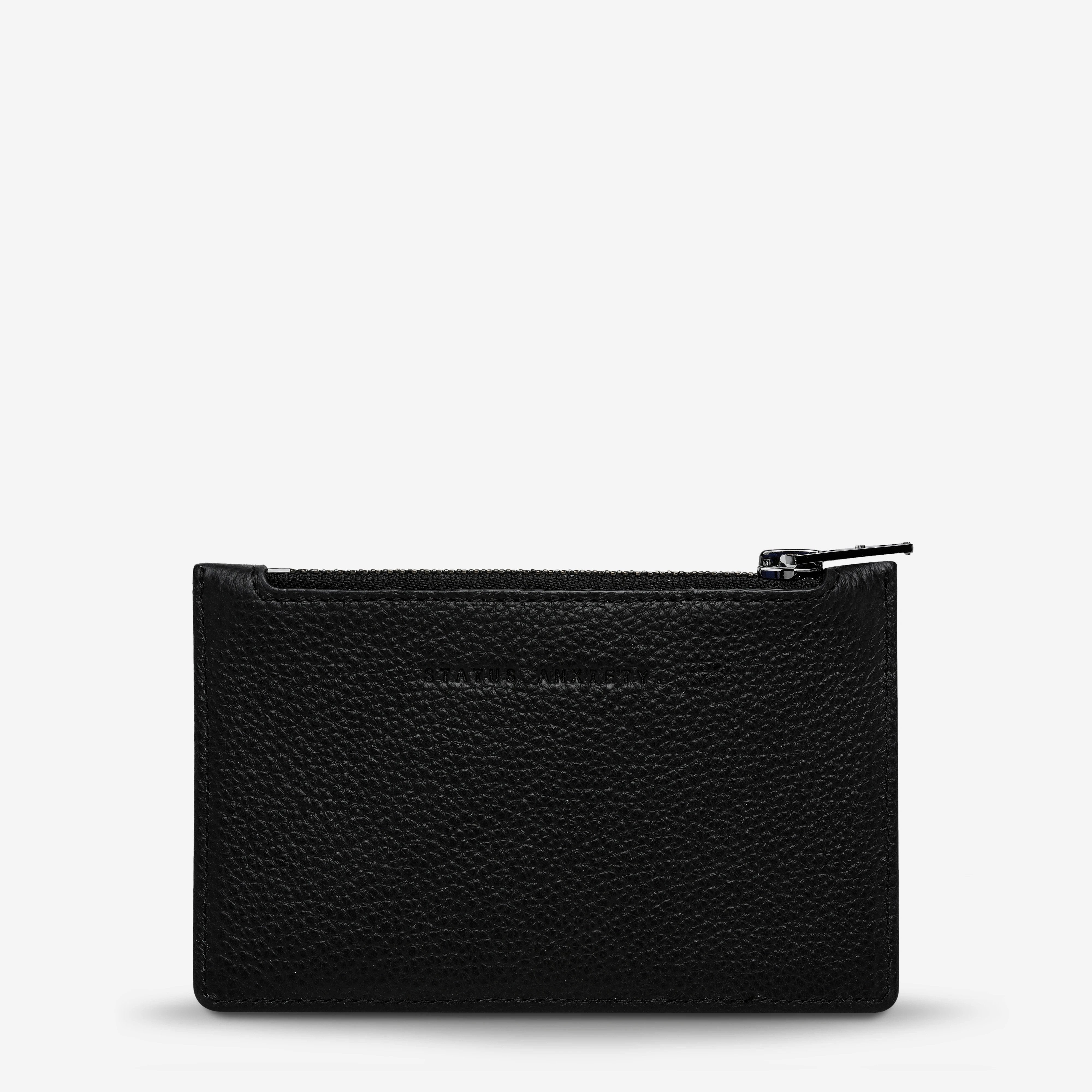 Avoiding Things - Wallet // Black ~ Status Anxiety ~