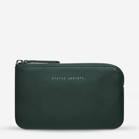 Smoke and Mirrors Wallet // Teal ~ Status Anxiety